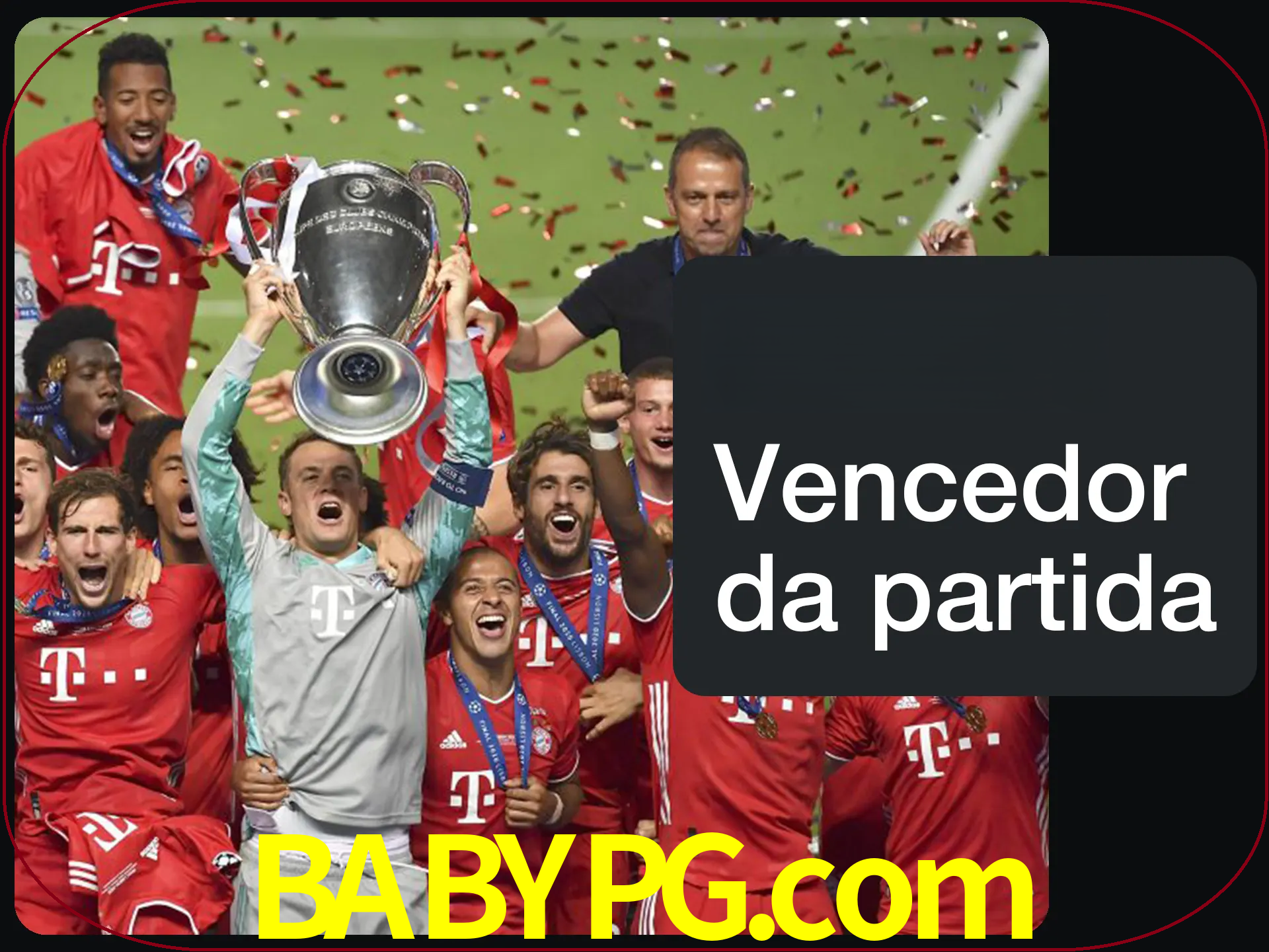 Aposte no vencedor e ganhe uma grande quantia de dinheiro.
