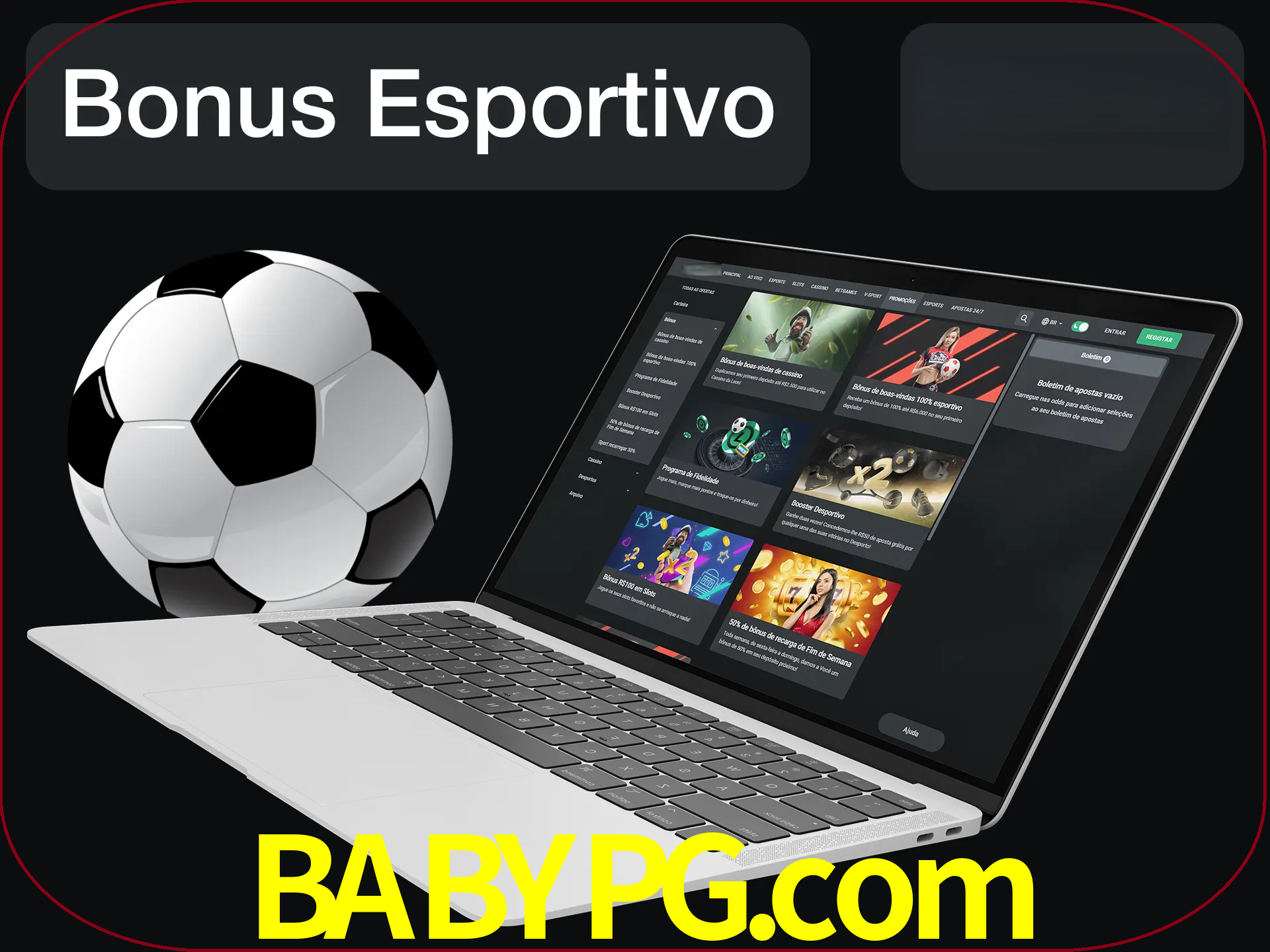 Antes de começar a apostar, use o bônus esportivo.