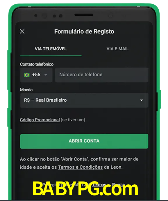 Cadastre-se em LeonBet seguindo passos simples.